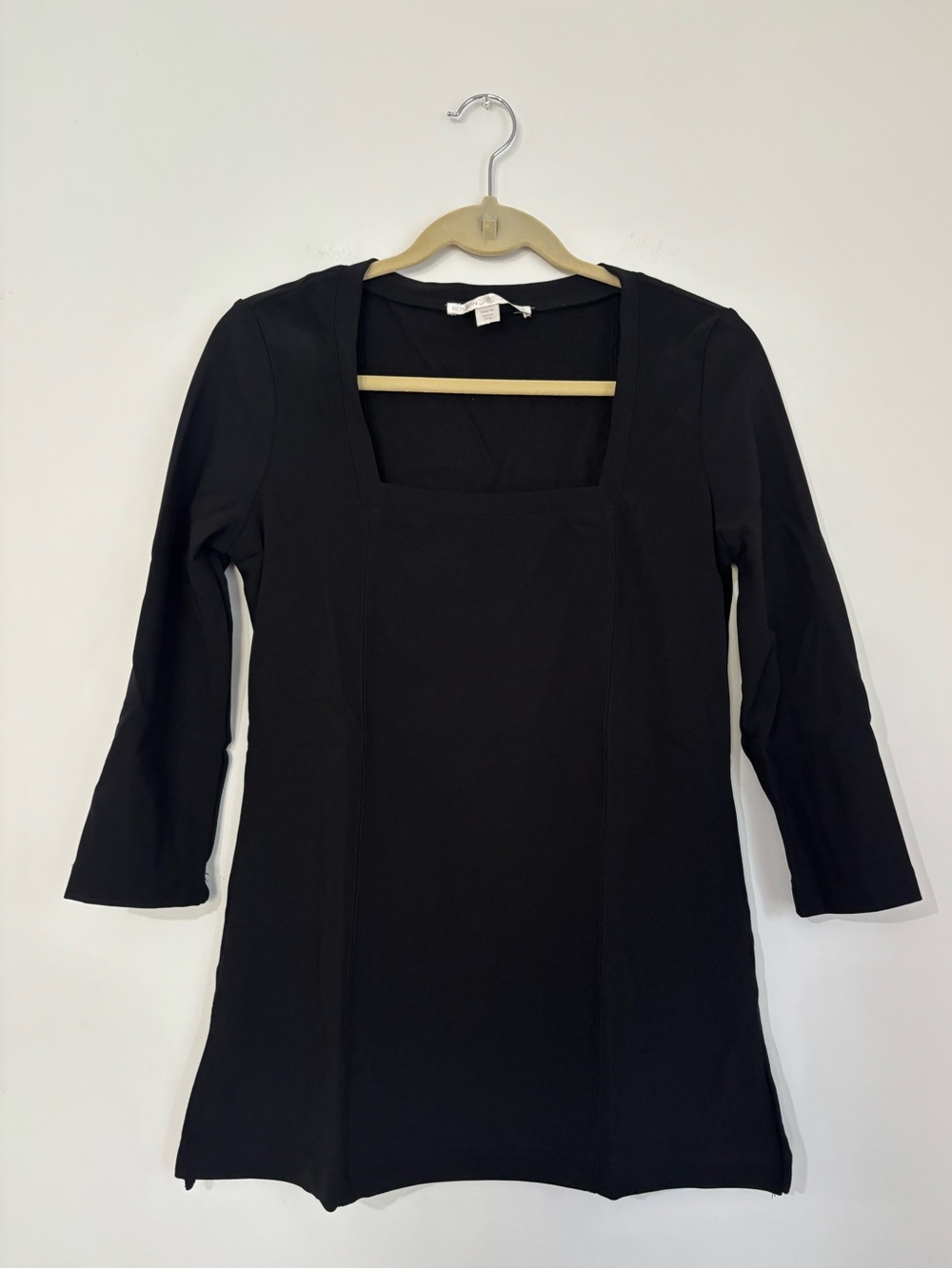 Boston Proper Black Tunic/Micro Dress